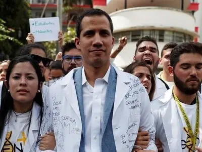 Venezuela's Guaido asks EU to keep pressure on Maduro