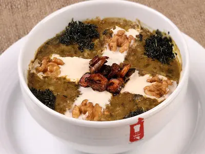 طرز تهیه آش شله قلمکار اصیل