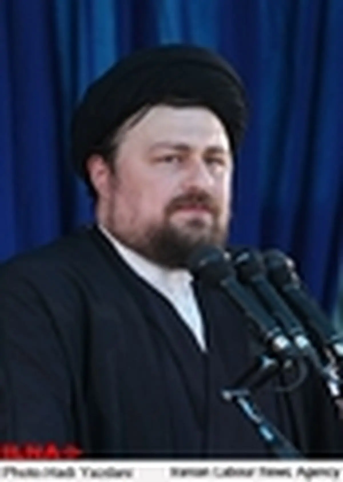 سیدحسن خمینی از آیت‌الله گیلانی عیادت کرد