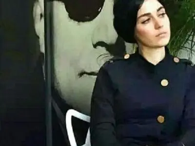 پوشش بازیگر زن‌ ایرانی در مصاحبه با تلویزیون خارجی(عکس‌)