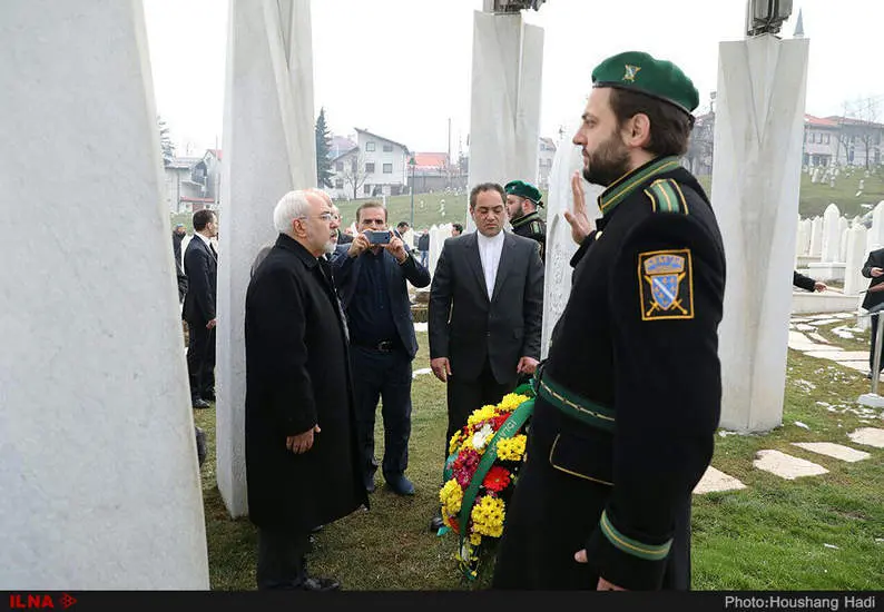 حضور در آرامگاه علی عزت بگوویچ، رهبر فقید مسلمانان بوسنی