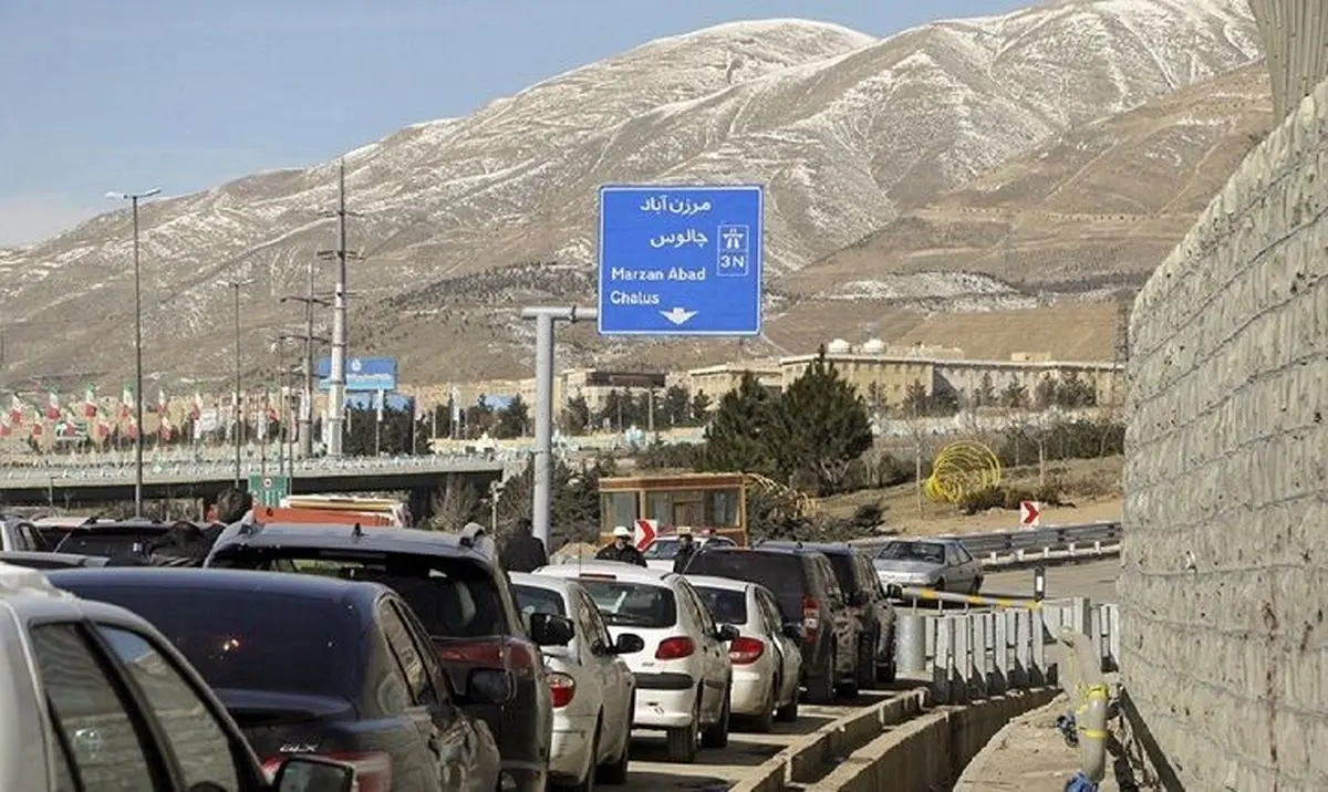ترافیک روان در جاده‌های شمالی کشور