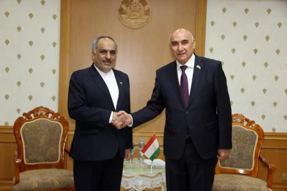 بررسی روابط پارلمانی تهران و دوشنبه در دیدار سفیر کشورمان با رئیس پارلمان تاجیکستان