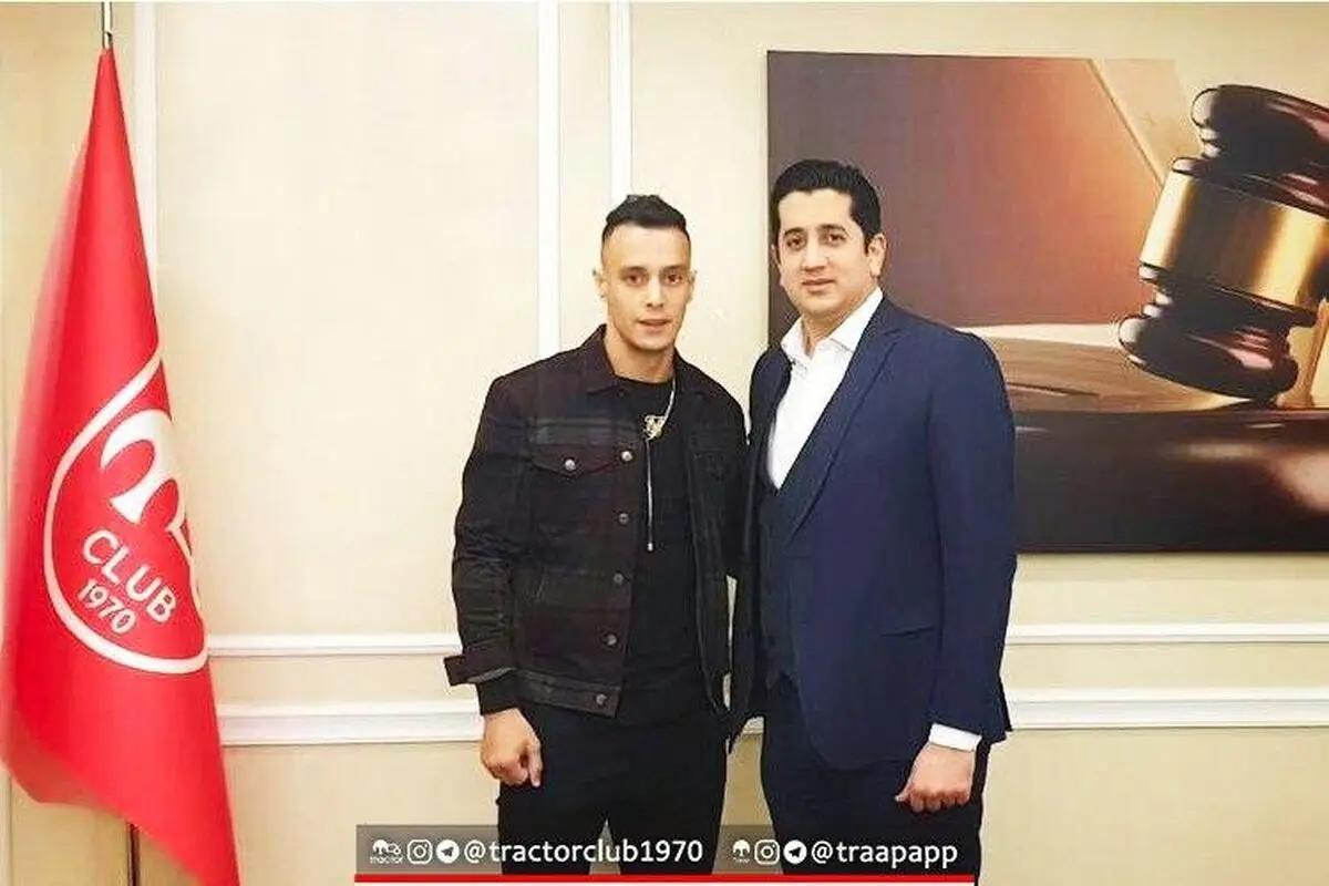 با تایید کادرفنی؛ مهاجم الجزایری به تراکتور پیوست
