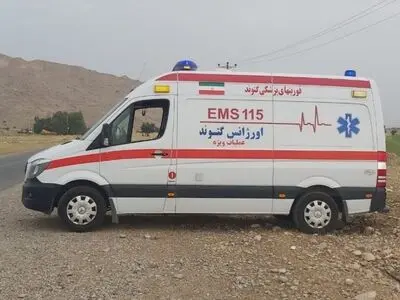 حمله به آمبولانس حامل بیمار قلبی در گتوند