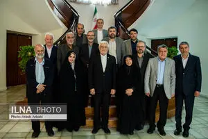 دیدار اعضای هیات اجرایی خانه کارگر با معاون اول رییس جمهور