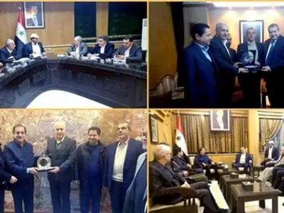 إنشاء مرکز تجاری ایرانی فی دمشق قریباً
