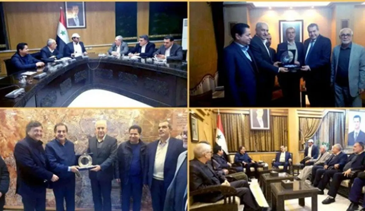 إنشاء مرکز تجاری ایرانی فی دمشق قریباً