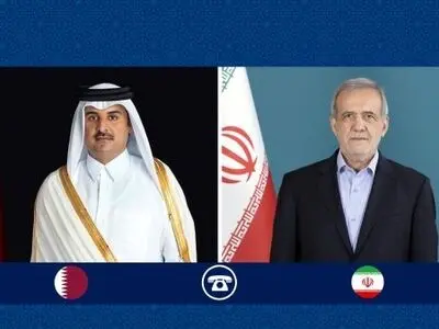 بزشكيان لأمير قطر: انتشار الإرهاب في المنطقة ليس في مصلحة أي دولة