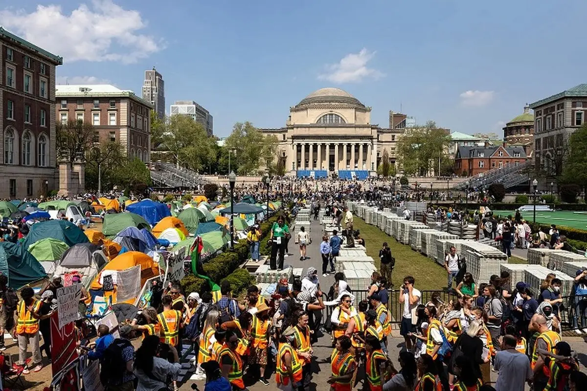 Columbia University begins expelling students participating in the  of pro-Palestine protests
