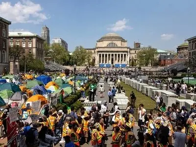 Columbia University begins expelling students participating in the  of pro-Palestine protests
