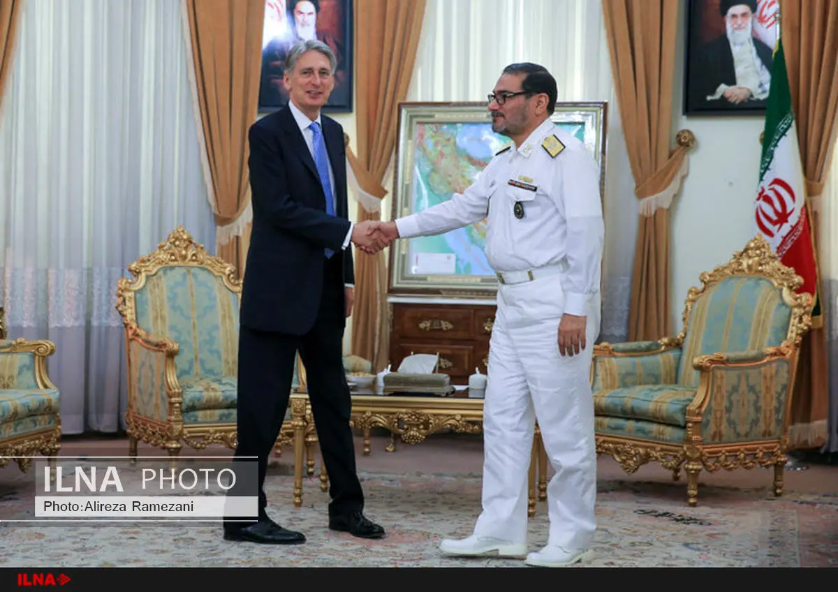فلیپ هاموند با شمخانی دیدار کرد