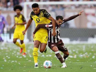 سن پائولی 3-3 دورتموند: توقف زنبورها در لحظات پایانی