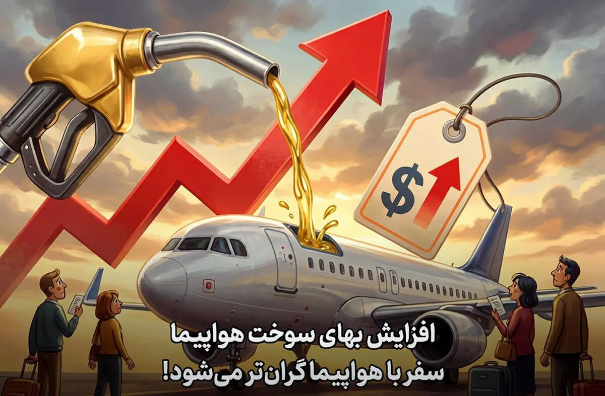 افزایش بهای سوخت هواپیما — آیا بلیط هواپیما گران‌تر می‌شود؟
