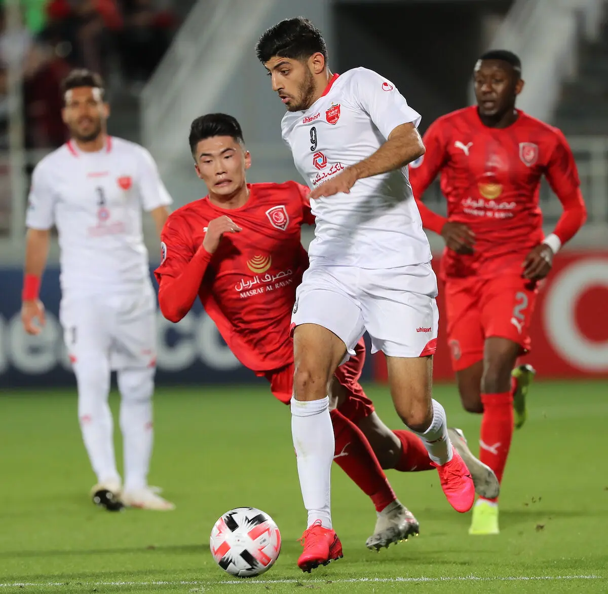 برتری پرسپولیس مقابل الدحیل(آمار)