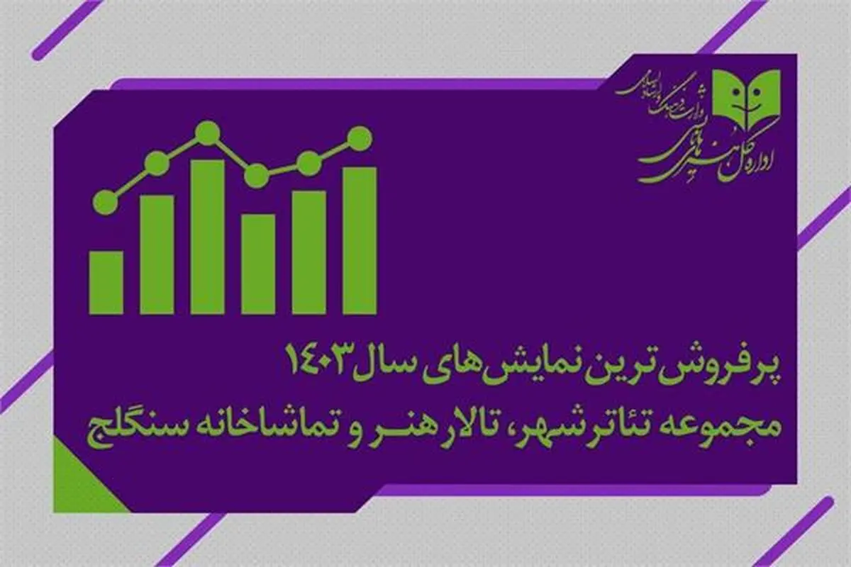 پرفروش‌ترین نمایش‌های سال ۱۴۰۳  کدام‌ها هستند؟ / آماری از سالن‌های دولتی