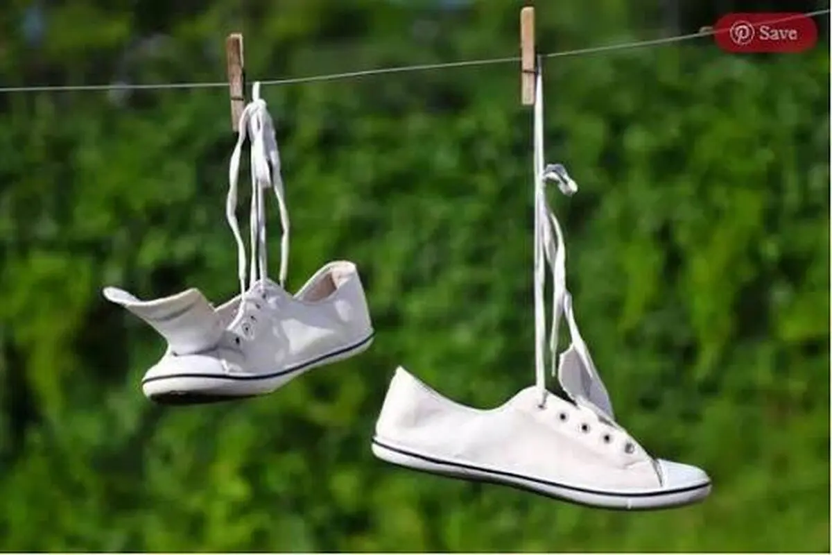 یک روش ساده برای خشک کردن کتونی و کفش+ فیلم