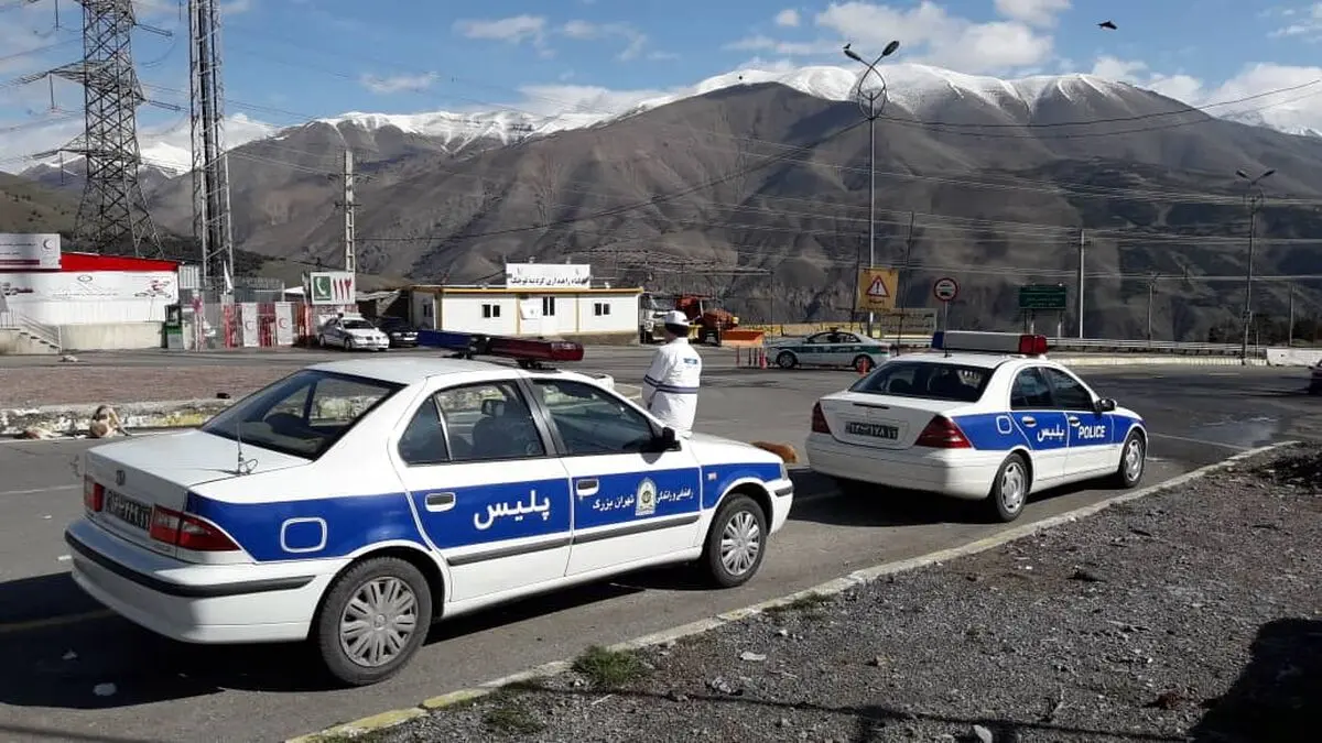 آماده‌باش کامل پلیس راهور تهران بزرگ در روز طبیعت