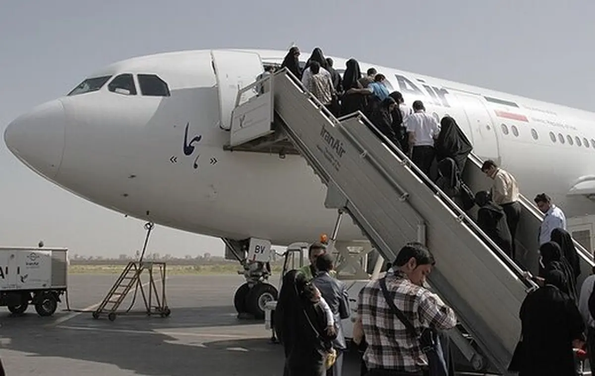 هزینه سفر هوایی اربعین از ارومیه به نجف ۸ میلیون تومان است
