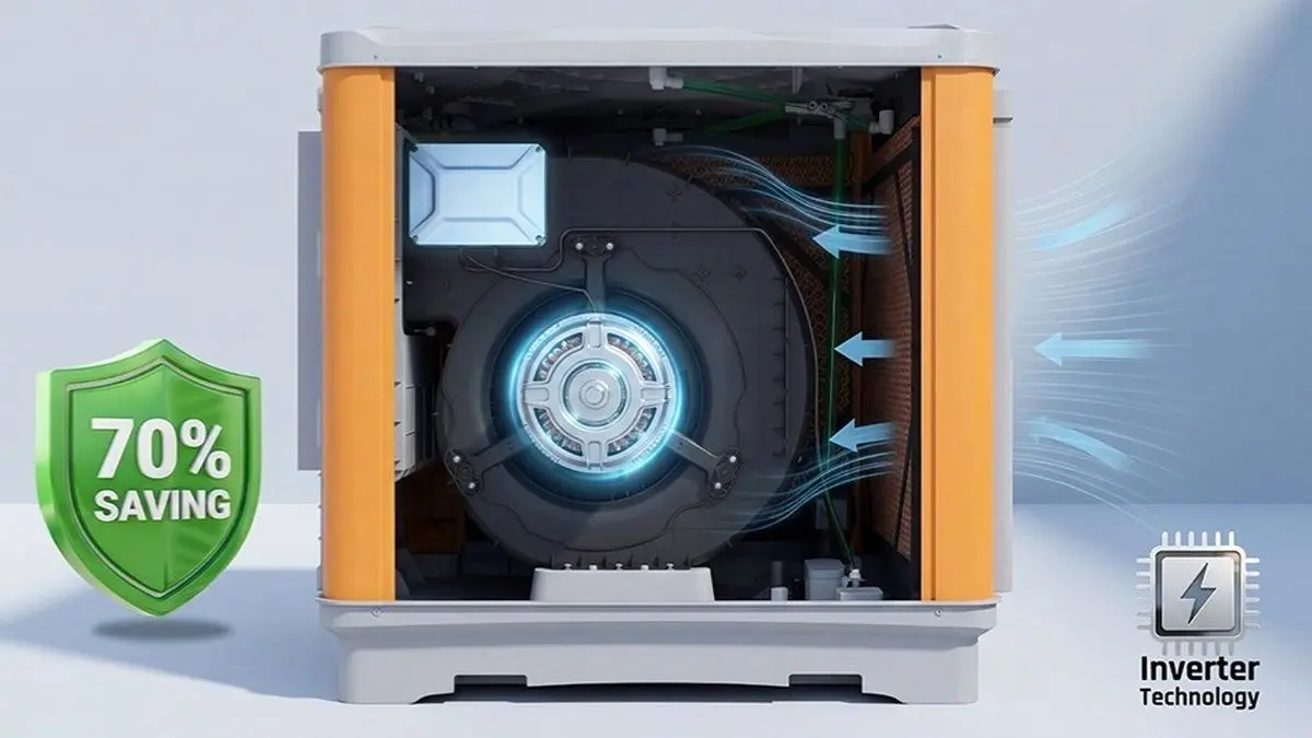 کاهش ۷۰٪ مصرف برق در تابستان با کولرهای پلیمری هوشمند البرز