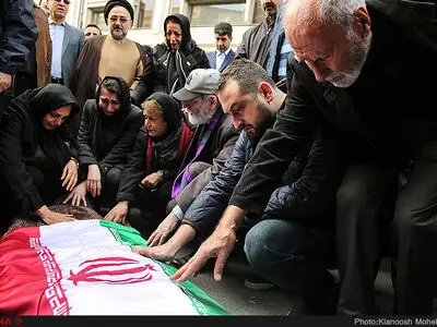 مراسم تشییع پیکر حمید هوشنگی از پیشکسوتان روزنامه‌نگاری ایران و معاون اسبق خبر ایرنا