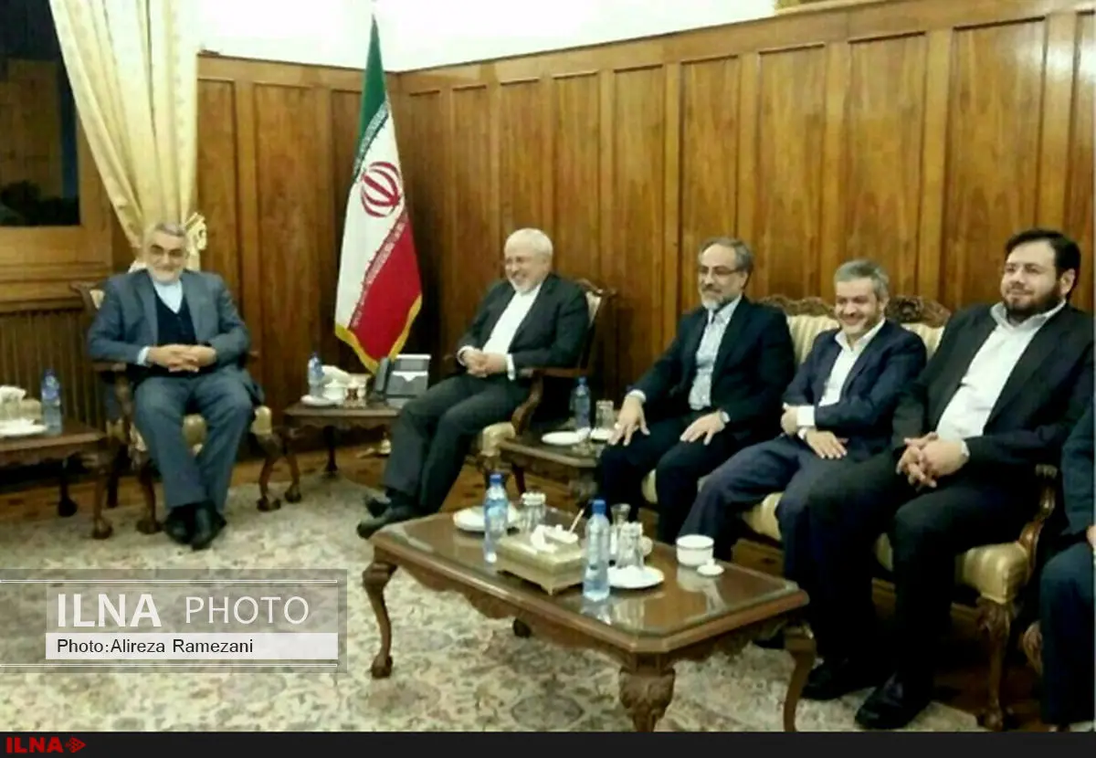 دلجویی اعضای کمیسیون امنیت ملی مجلس از محمدجواد ظریف