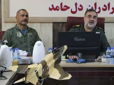بازدید فرمانده نیروی هوایی ارتش از پایگاه هوایی برادران شهید دل حامد