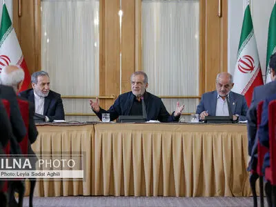 حضور رییس جمهور در جمع مدیران ارشد وزارت امور خارجه
