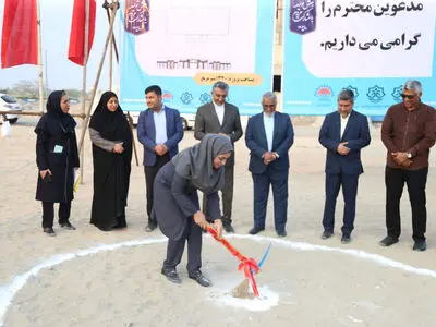 چهارمین پروژه شهرداری بندرعباس در هفته دولت؛ آغاز عملیات اجرایی نخستین سوله ورزشی بانوان در بندرعباس +فیلم