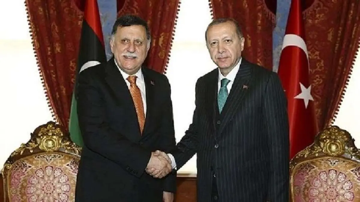 گفت‌و‌گوی تلفنی فائز السراج با اردوغان درباره تحولات لیبی