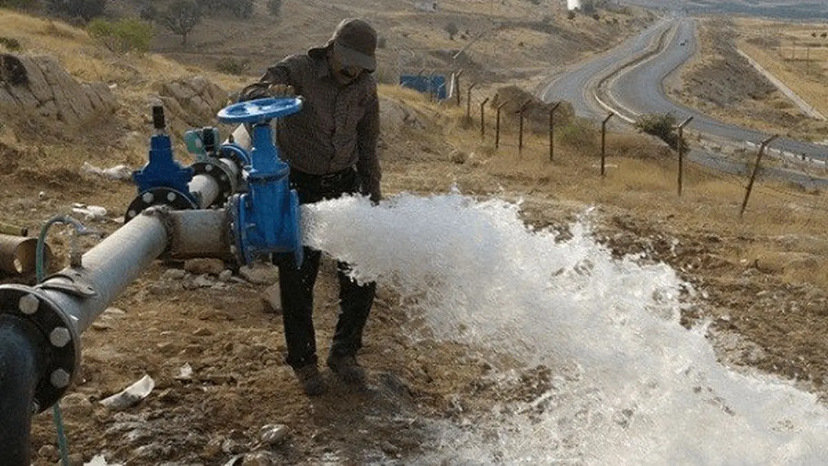 جهش بزرگ در آبرسانی روستایی کرمانشاه