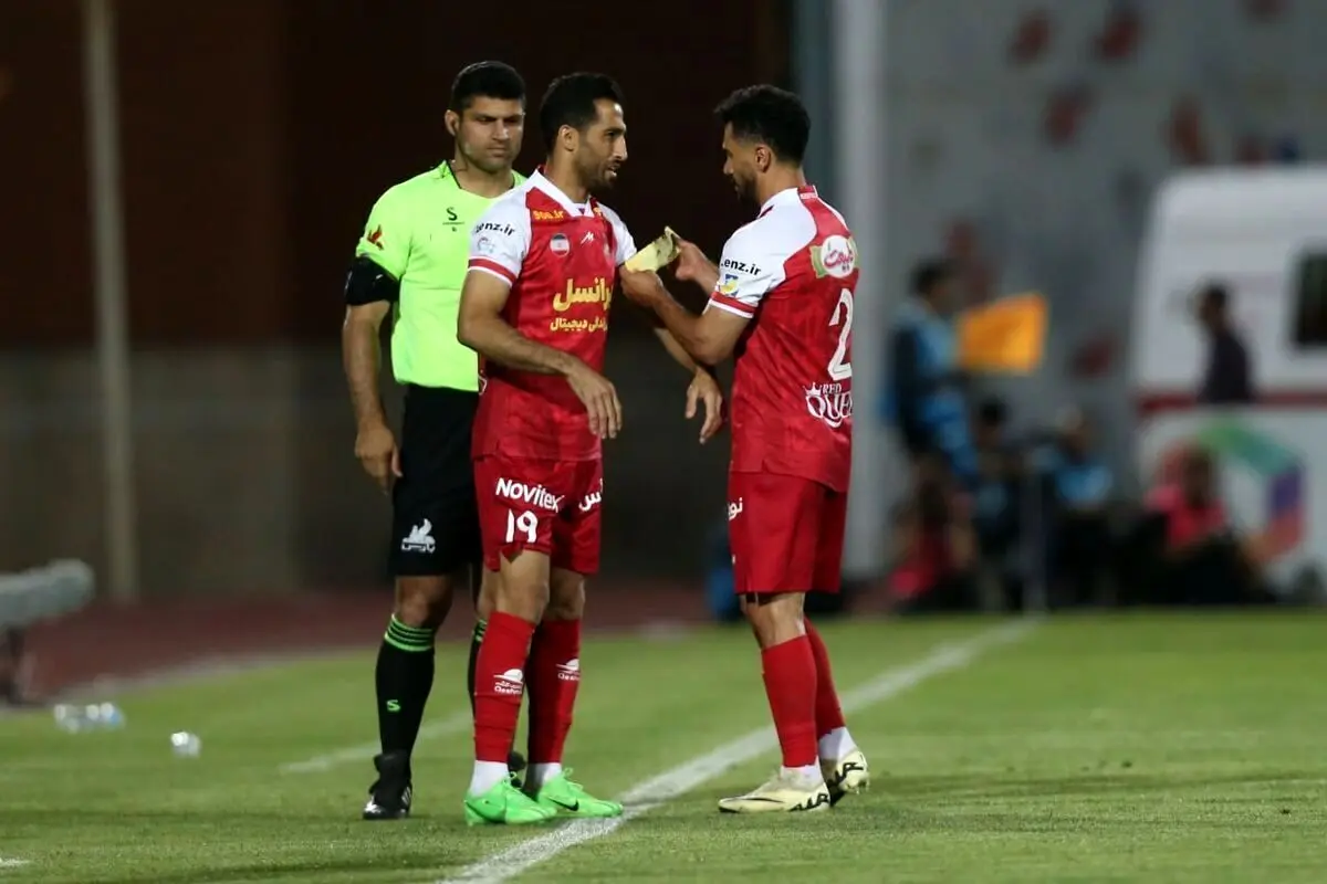 سورپرایز هاشمیان برای بازوبند کاپیتانی پرسپولیس