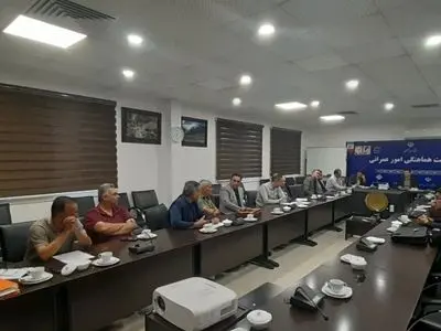 برگزاری جلسه انجمن پیمانکاران شن و ماسه گلستان با محوریت بررسی وضعیت فروش در معاونت عمرانی استانداری
