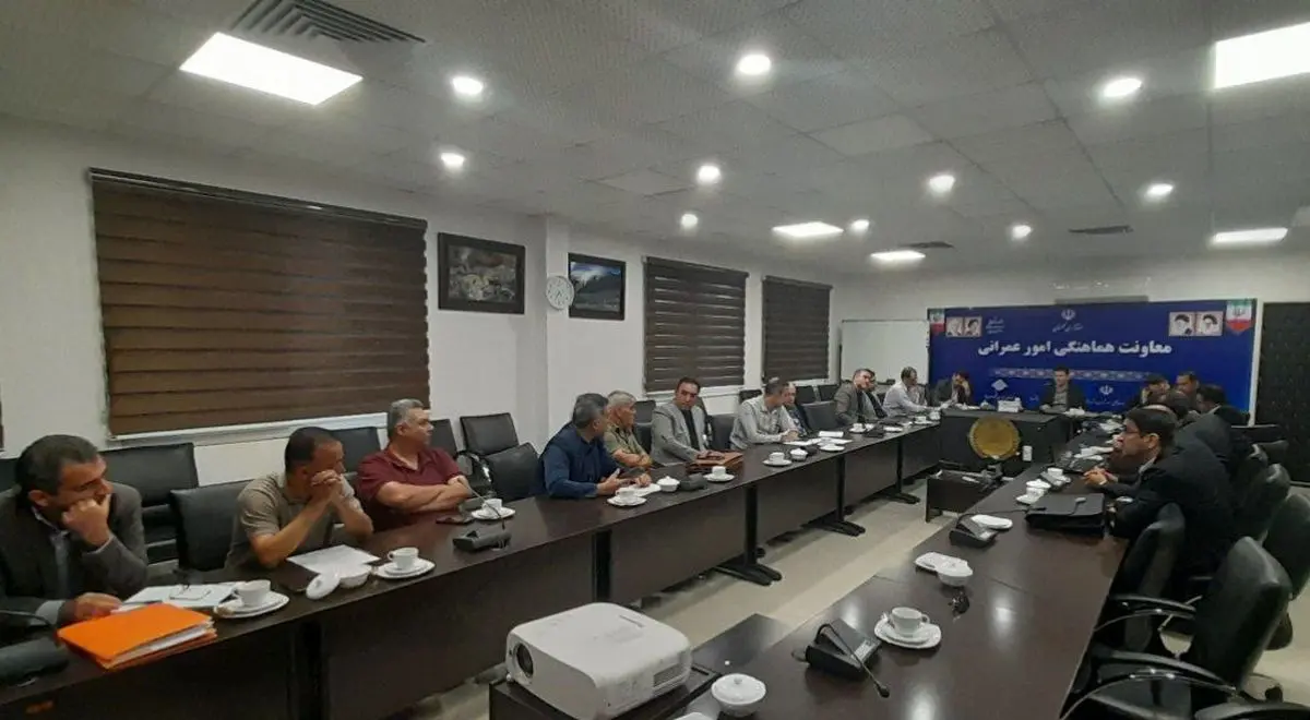 برگزاری جلسه انجمن پیمانکاران شن و ماسه گلستان با محوریت بررسی وضعیت فروش در معاونت عمرانی استانداری