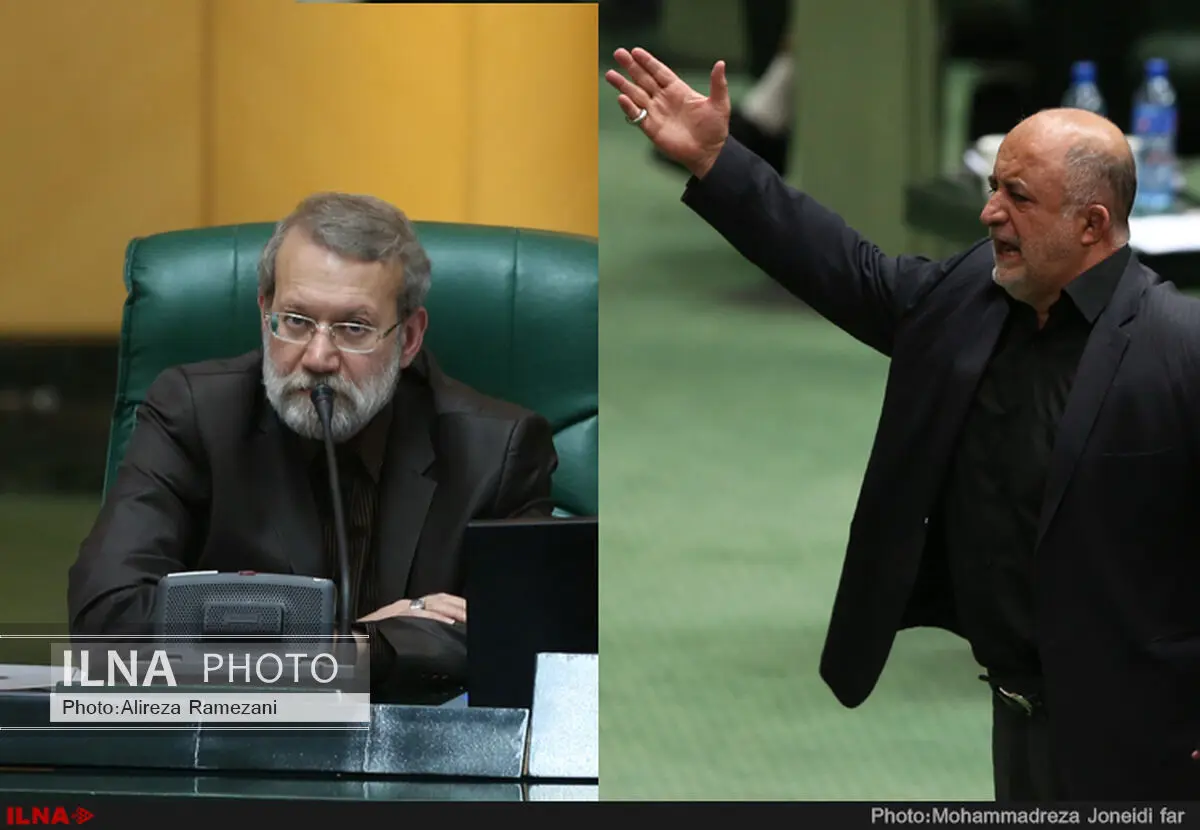 قاضی‌پور: برخی شوربا خورده‌اند ولی ما نان حلال خورده‌ایم/ لاریجانی: حرفی نزنید که احتیاج به تذکر ماده ۷۹ باشد