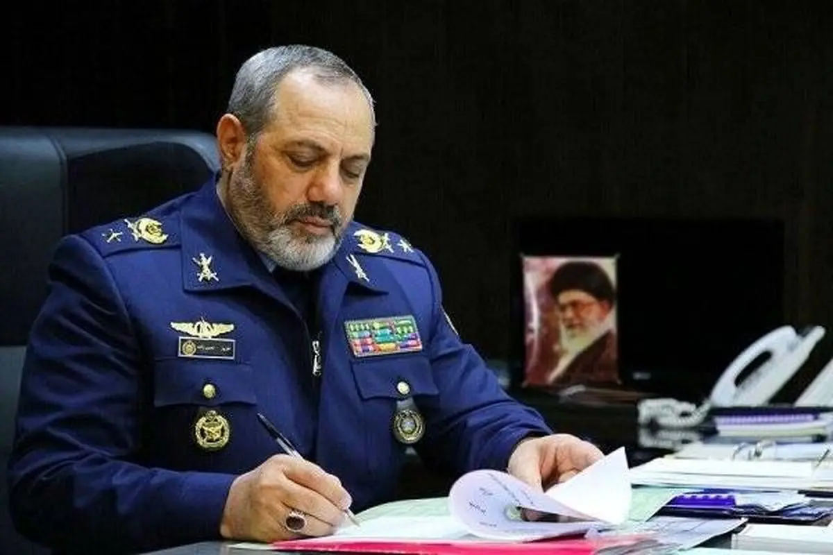 پیام تشکر امیر سرتیپ نصیرزاده خطاب به رییس بنیاد شهید