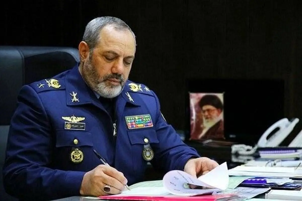 پیام تشکر امیر سرتیپ نصیرزاده خطاب به رییس بنیاد شهید 