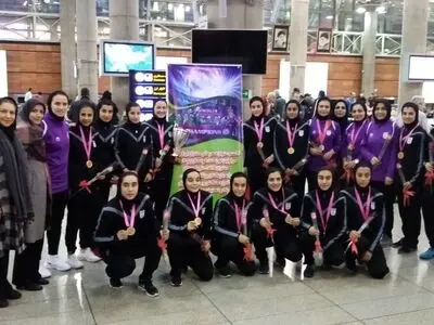 بازگشت تیم فوتسال دختران از تاجیکستان