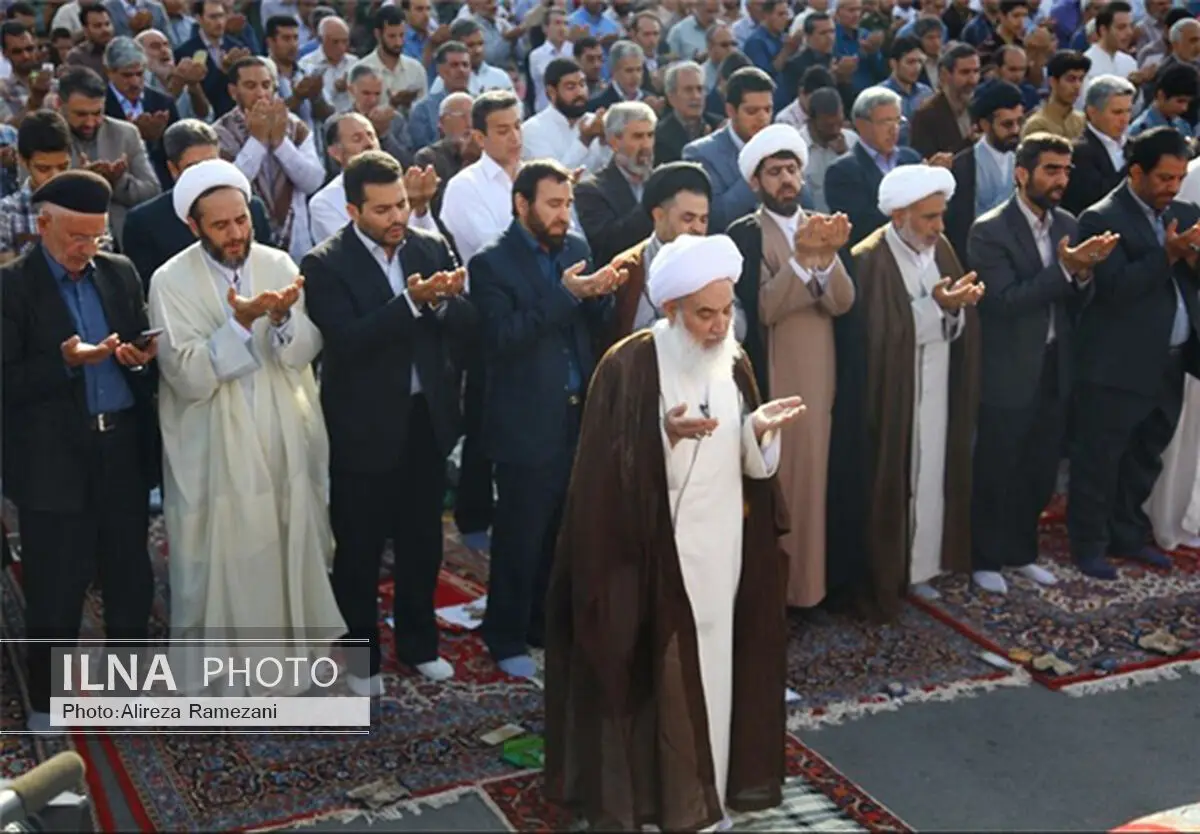 نماز عید فطر در کرمانشاه برگزار شد