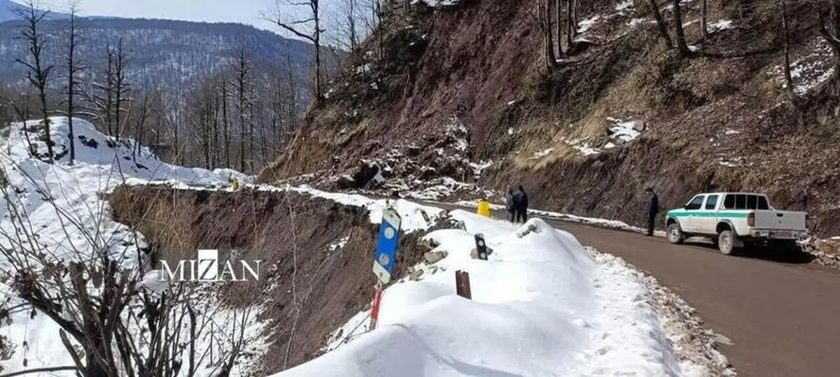 جاده کلاردشت به عباس آباد با صدور دستور قضایی مسدود شد