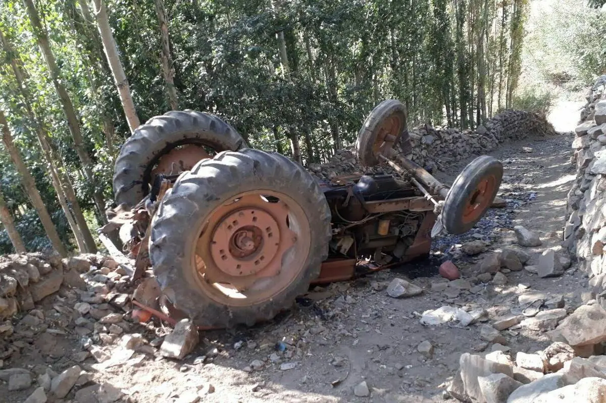 مرگ راننده تراکتور بر اثر حادثه کار/ مصدوم شدن ۴ نفر دیگر