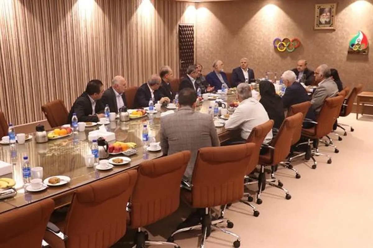 برگزاری نشست هماهنگی افتتاح موزه ملی ورزش المپیک و پارالمپیک با حضور وزیر ورزش و جوانان