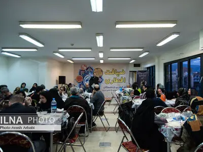 ضیافت افطاری کارگران و بازنشستگان کارگری به میزبانی خانه کارگر
