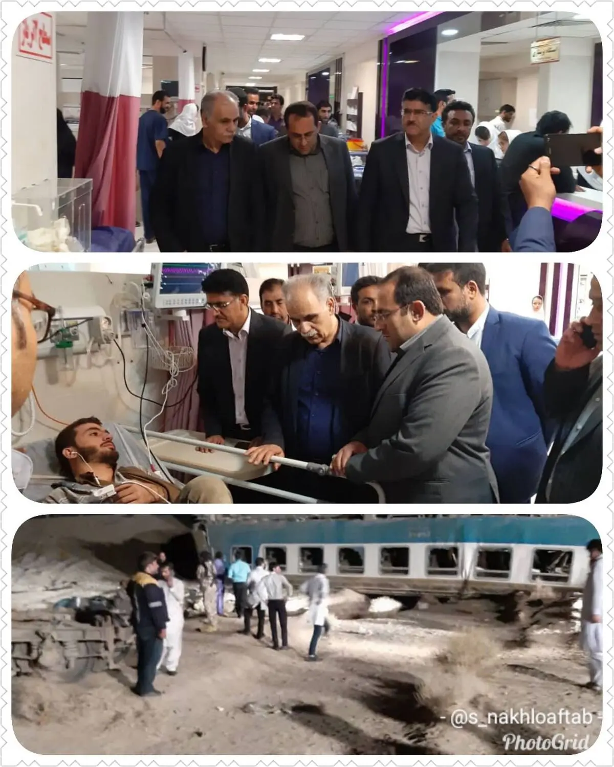 ‍ حضور اعضای کمیسیون عالی بررسی سوانح راه آهن کشور در زاهدان