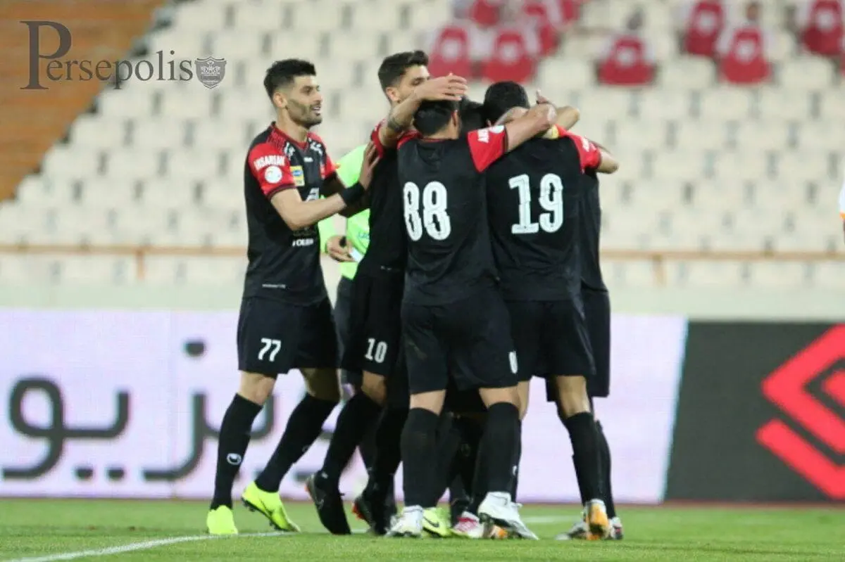پرسپولیس یک - مس رفسنجان صفر/ مشکی رنگ عشقه