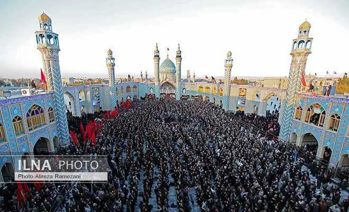 نجف ایران در عزای شاه نجف، در ماتم و عزاست