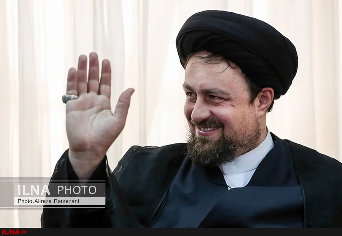 سیدحسن خمینی از حجتالاسلام طباطبایی عیادت کرد+ تصویر