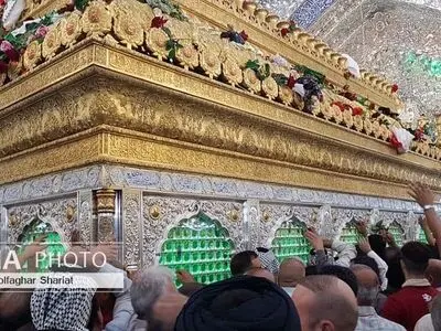 گزارش تصویری از مرقد مطهر مولای متقیان علی(ع)