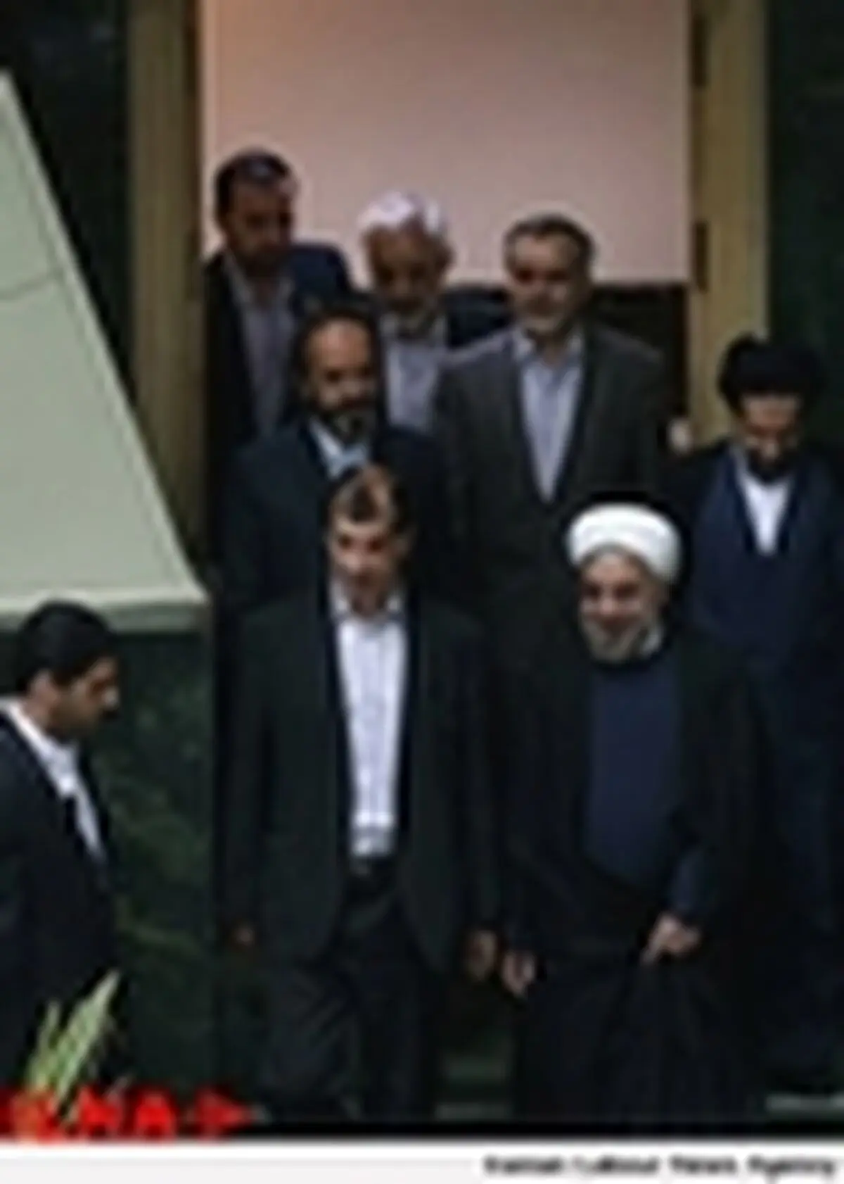 رییس جمهور وارد مجلس شد