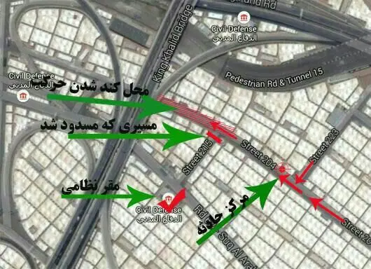 گزارش تصویری از حادثه منا (۲)